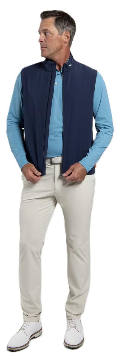 KJUS Downswing Wind Gilet męska kamizelka, atlanta blue