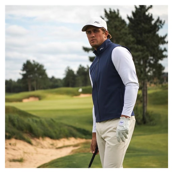 KJUS Downswing Wind Gilet męska kamizelka, atlanta blue