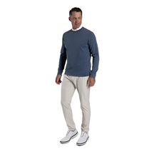 KJUS Essentials Crew Neck męska bluza, riverbank/atlanta blue