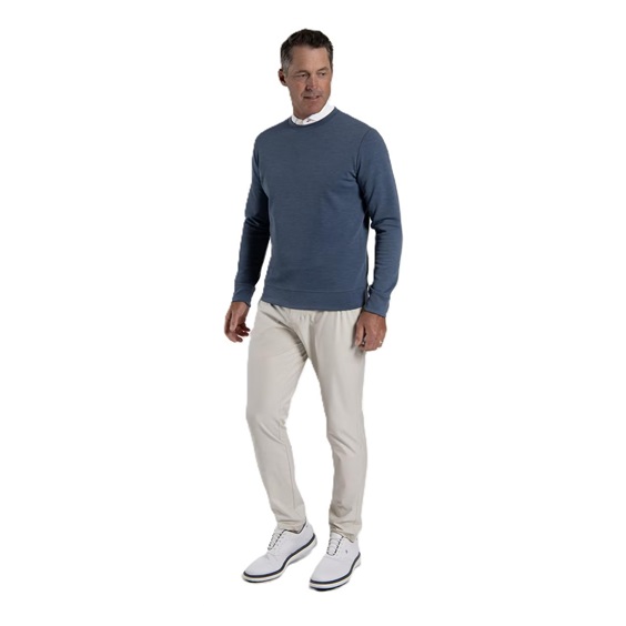KJUS Essentials Crew Neck męska bluza, riverbank/atlanta blue