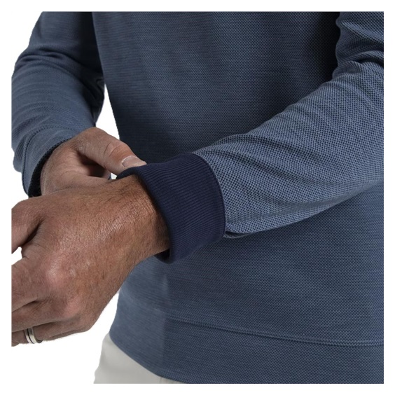 KJUS Essentials Crew Neck męska bluza, riverbank/atlanta blue