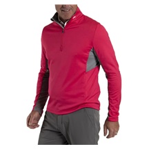KJUS Hydraulic Midlayer Half-Zip męska bluza, rhubarb/pewter