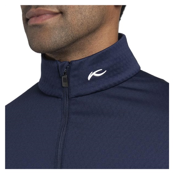 KJUS Hydraulic Midlayer Half-Zip męska bluza, atlanta blue