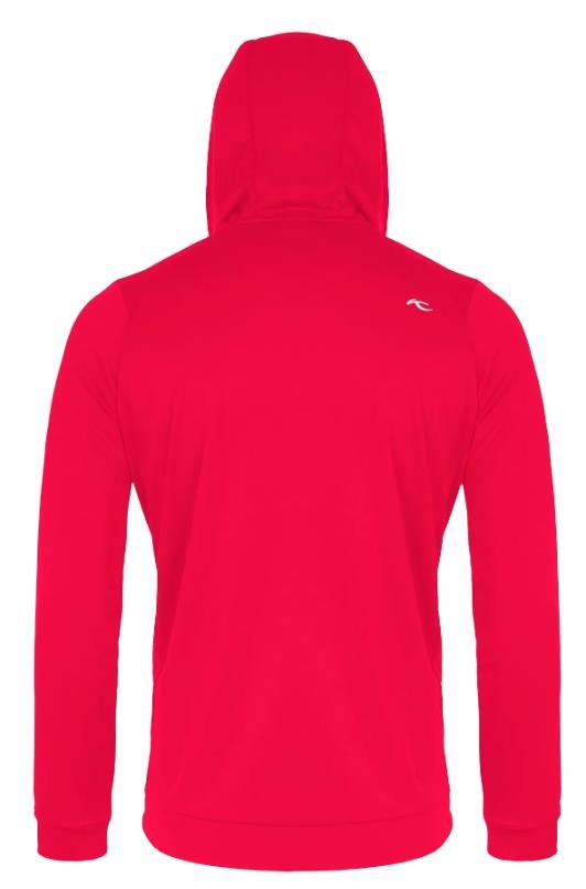 KJUS Kallen Hooded Midlayer męska bluza, rhubarb