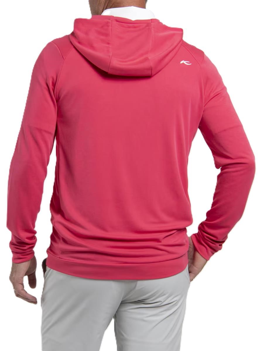 KJUS Kallen Hooded Midlayer męska bluza, rhubarb