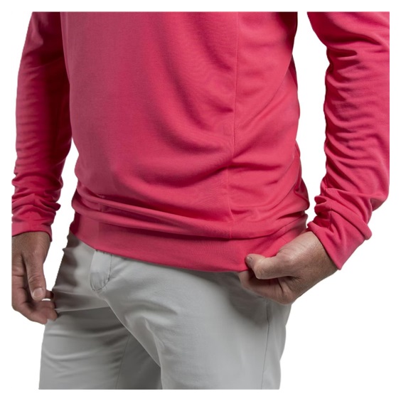 KJUS Kallen Hooded Midlayer męska bluza, rhubarb