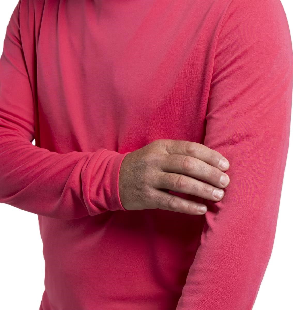 KJUS Kallen Hooded Midlayer męska bluza, rhubarb