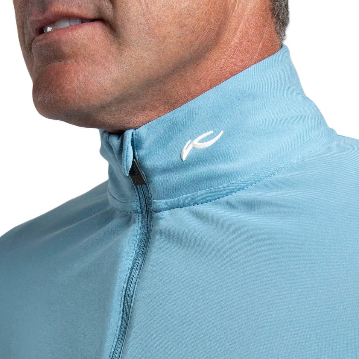KJUS Kallen Half-Zip męska bluza, atlas blue