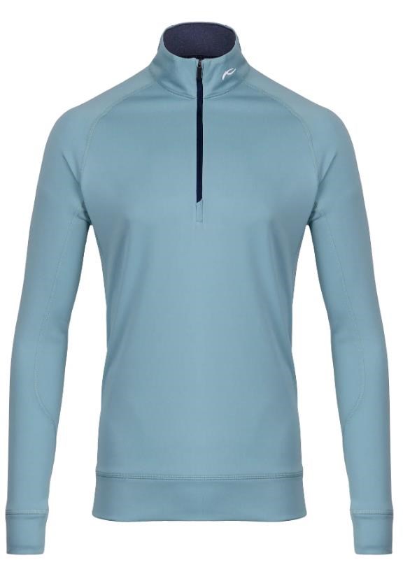 KJUS Keano Half-Zip męska bluza, riverbank/atlanta blue
