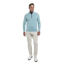 KJUS Keano Half-Zip męska bluza, riverbank/atlanta blue