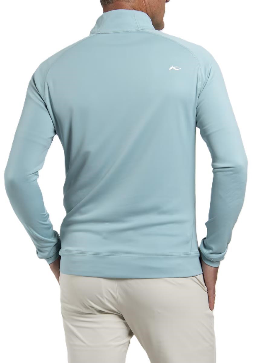 KJUS Keano Half-Zip męska bluza, riverbank/atlanta blue