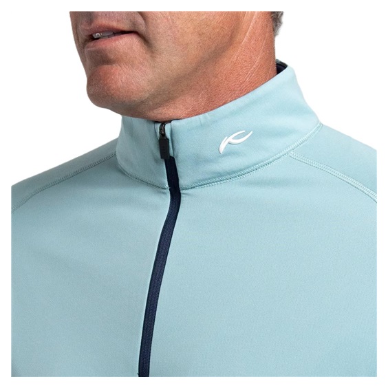 KJUS Keano Half-Zip męska bluza, riverbank/atlanta blue