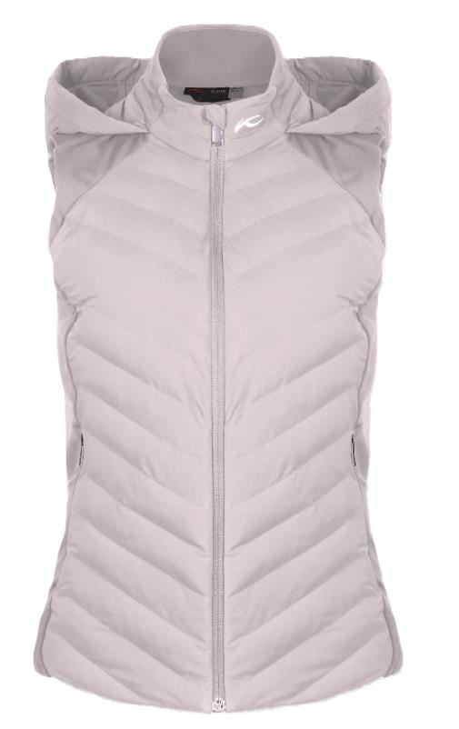 KJUS Sundance Hooded Gilet damska kamizelka, oyster