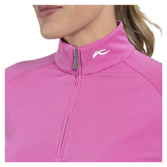 KJUS Kallena Half-Zip bluza damska, peony