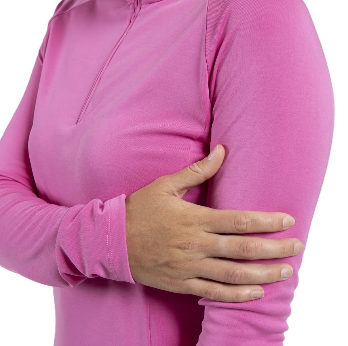 KJUS Kallena Half-Zip bluza damska, peony