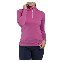 KJUS Collagen Midlayer Half-Zip bluza damska, peony