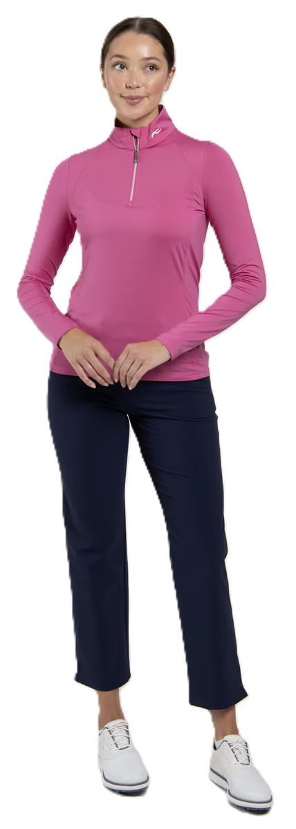 KJUS Collagen Midlayer Half-Zip bluza damska, peony