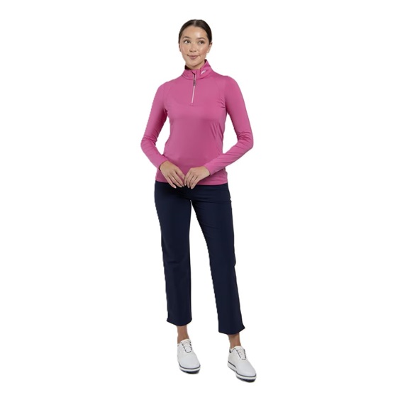 KJUS Collagen Midlayer Half-Zip bluza damska, peony