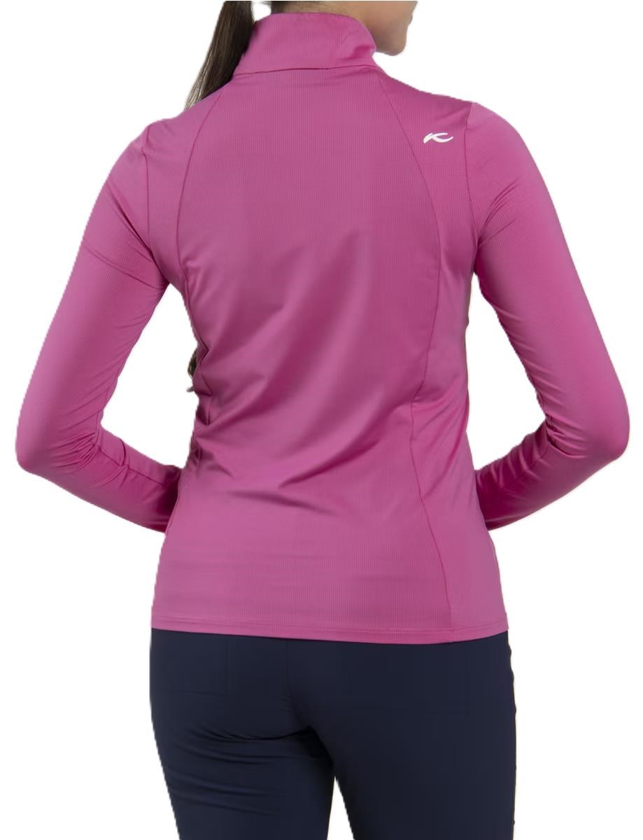 KJUS Collagen Midlayer Half-Zip bluza damska, peony