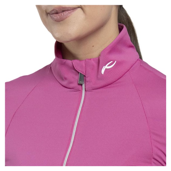 KJUS Collagen Midlayer Half-Zip bluza damska, peony