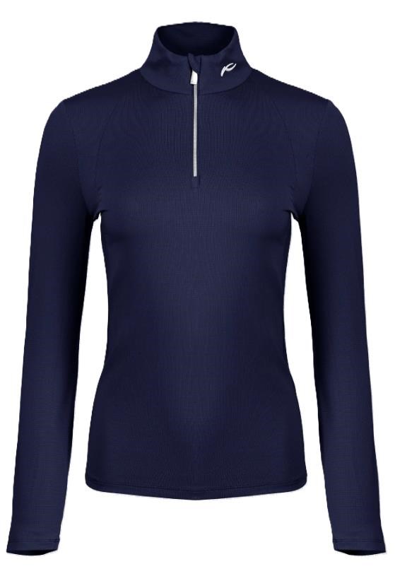 KJUS Collagen Midlayer Half-Zip bluza damska, atlanta blue