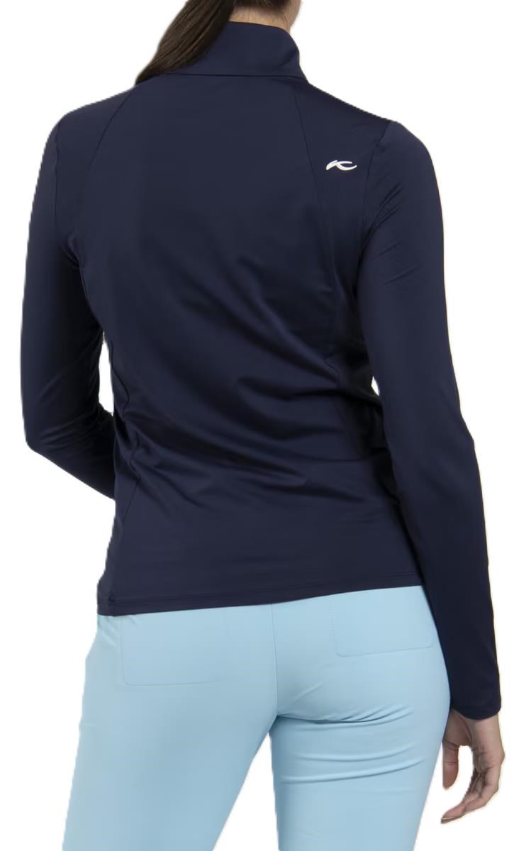 KJUS Collagen Midlayer Half-Zip bluza damska, atlanta blue