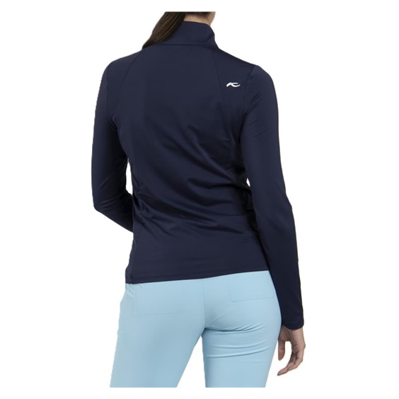 KJUS Collagen Midlayer Half-Zip bluza damska, atlanta blue