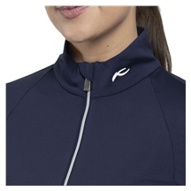 KJUS Collagen Midlayer Half-Zip bluza damska, atlanta blue