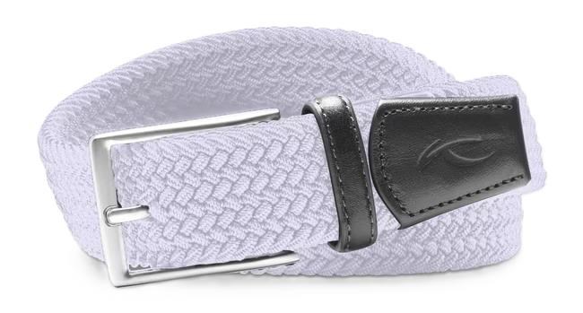 KJUS Classic Web Wide pasek unisex, biały