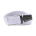 KJUS Classic Web Wide pasek unisex, biały