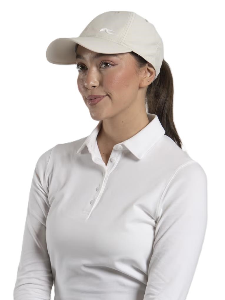 KJUS Women Dual Ponytail damska czapka z daszkiem, oyster