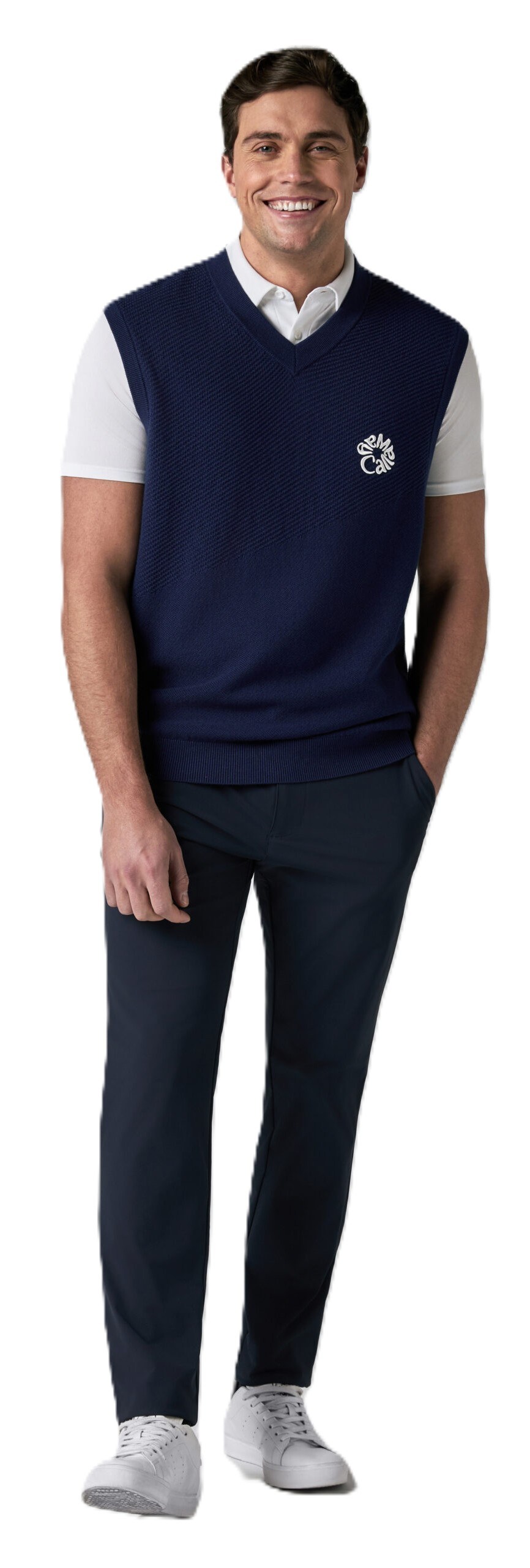 Callaway Mid Century męska kamizelka, medieval blue