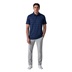 Callaway Mid Century Jacquard męskie polo, granatowe