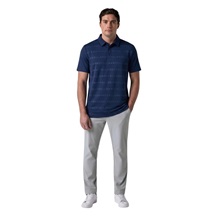 Callaway Mid Century Jacquard męskie polo, granatowe