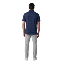 Callaway Mid Century Jacquard męskie polo, granatowe