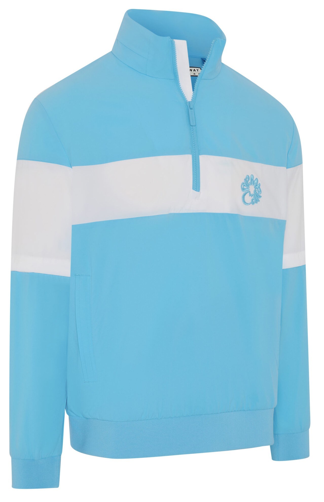Callaway Modern Traveler Half Zip Convertible męska kurtka, blue bossom