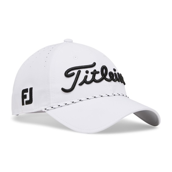 Titleist Tour Breezer męska czapka z daszkiem, biała