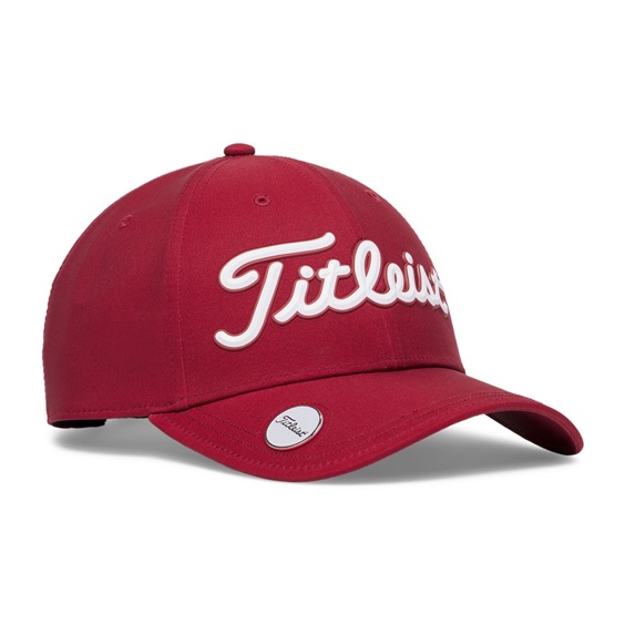 Titleist Players Ball Marker czapka męska, crimson