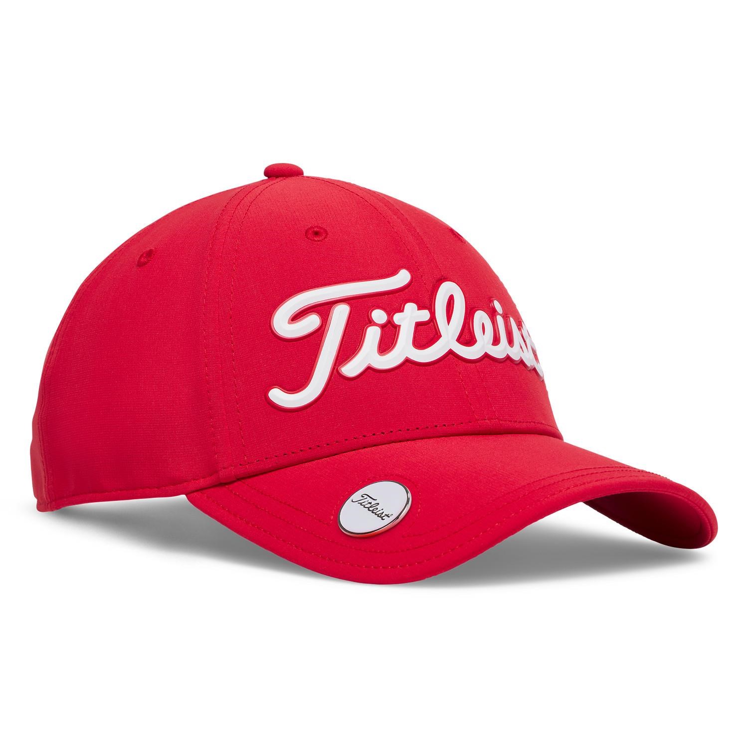 Titleist Players Ball Marker czapka męska, czerwona
