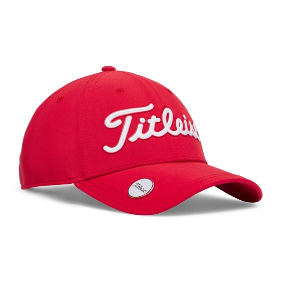 Titleist Players Ball Marker czapka męska, czerwona