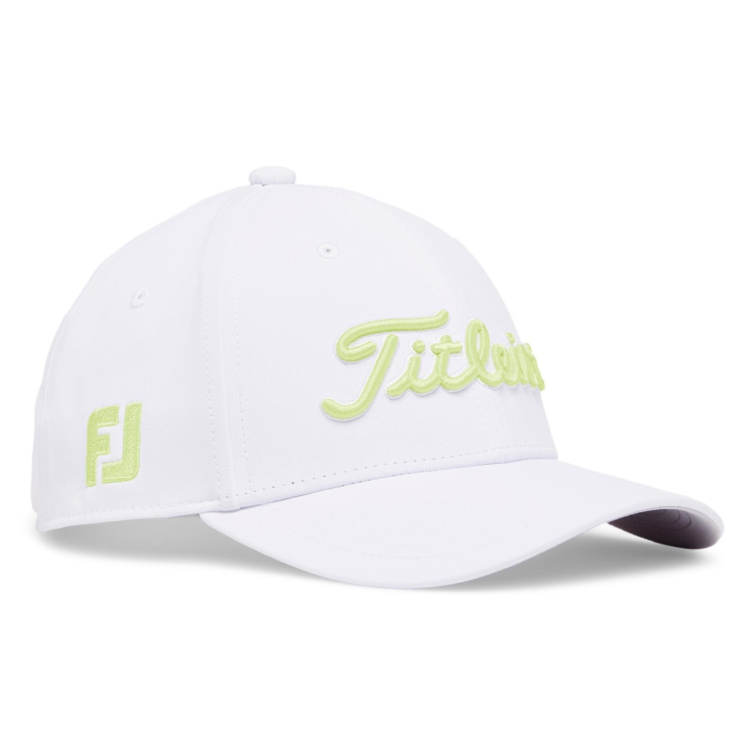 Titleist Junior Tour Performance czapka z daszkiem dla dzieci, biała