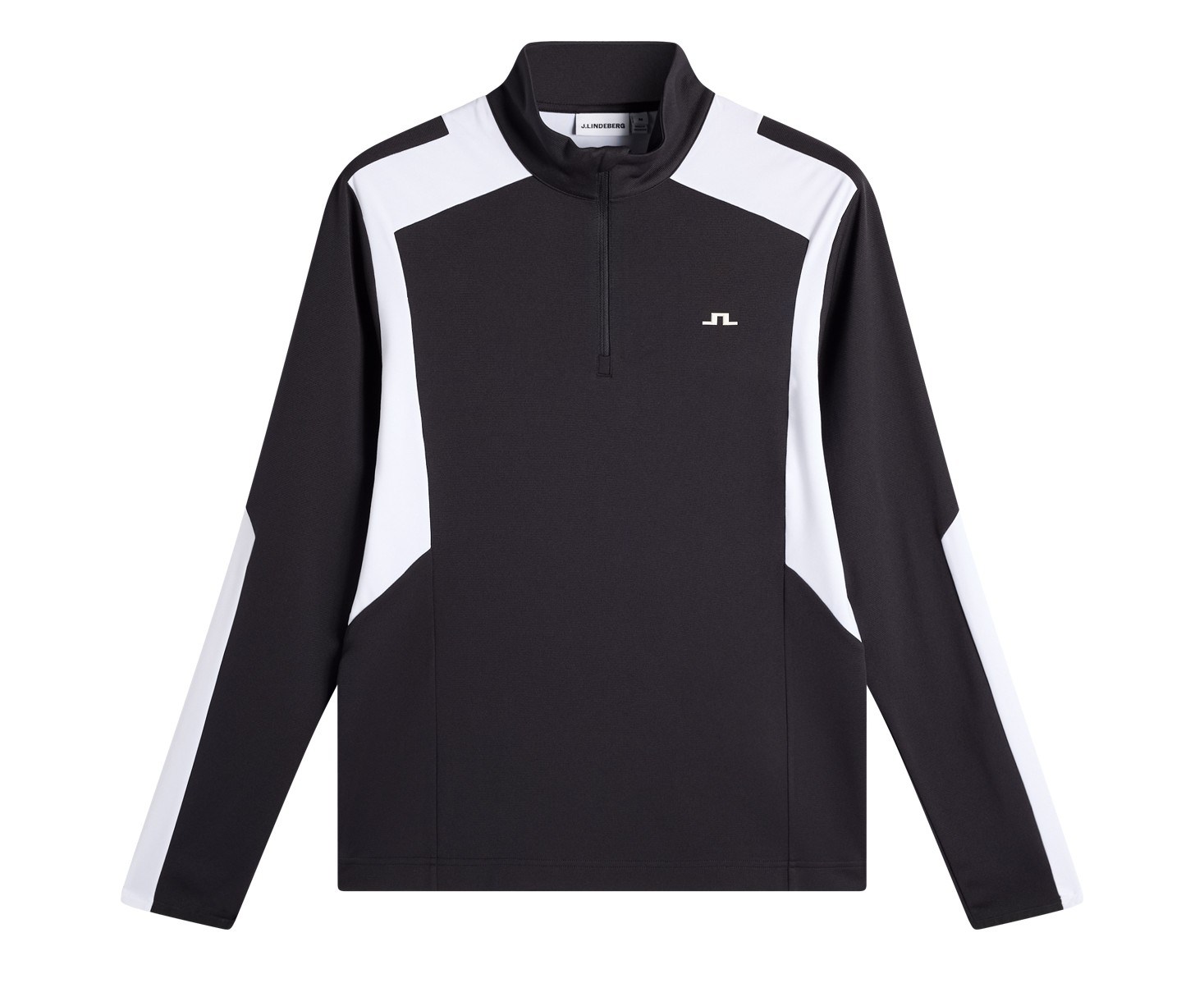J.Lindeberg Lukas Quarter Zip Mid Layer męska bluza, czarna