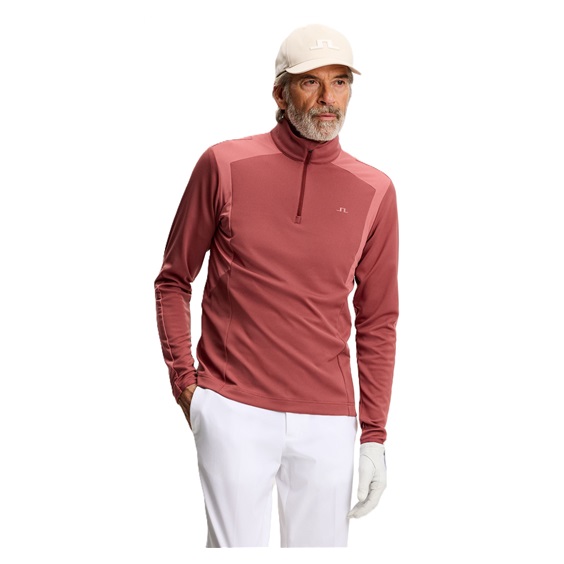 J.Lindeberg Lukas Quarter Zip Mid Layer męska bluza, apple butter