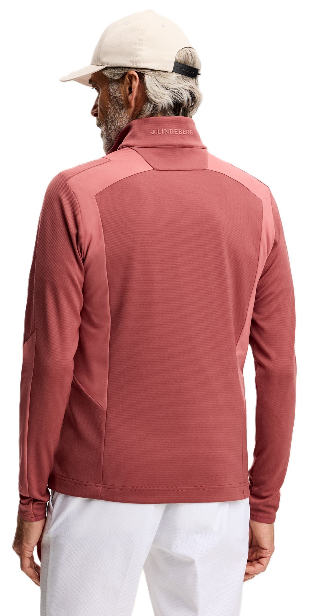 J.Lindeberg Lukas Quarter Zip Mid Layer męska bluza, apple butter