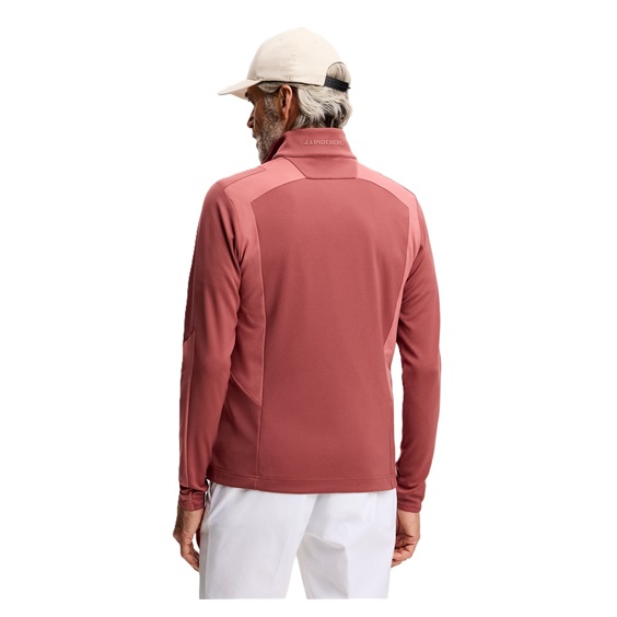 J.Lindeberg Lukas Quarter Zip Mid Layer męska bluza, apple butter