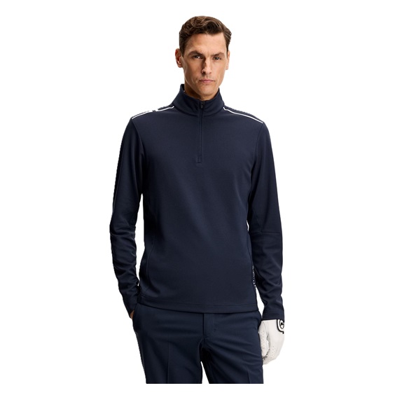 J.Lindeberg Leon Quarter Zip Mid Layer męska bluza, JL navy