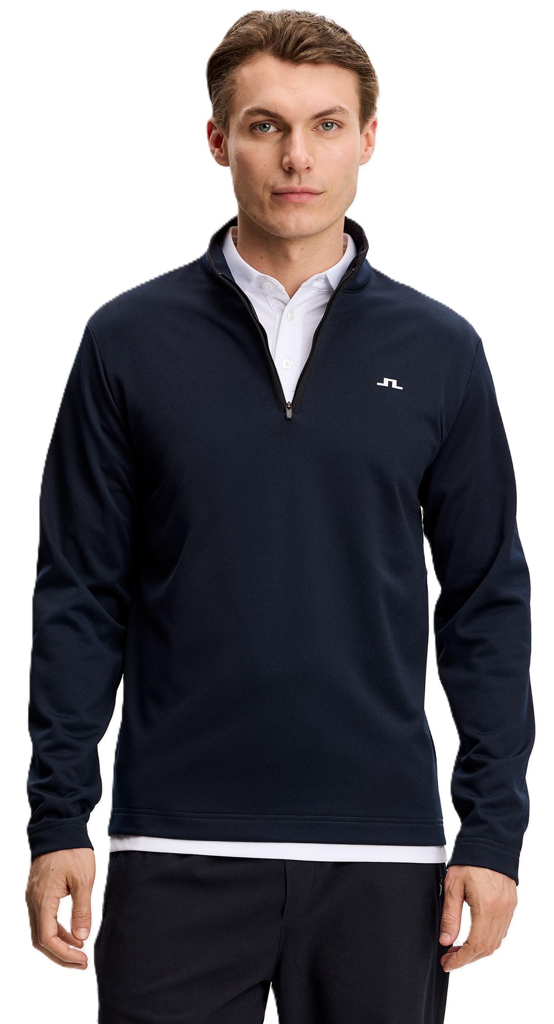 J.Lindeberg Clide Quarter Zip Mid Layer męska bluza, JL Navy