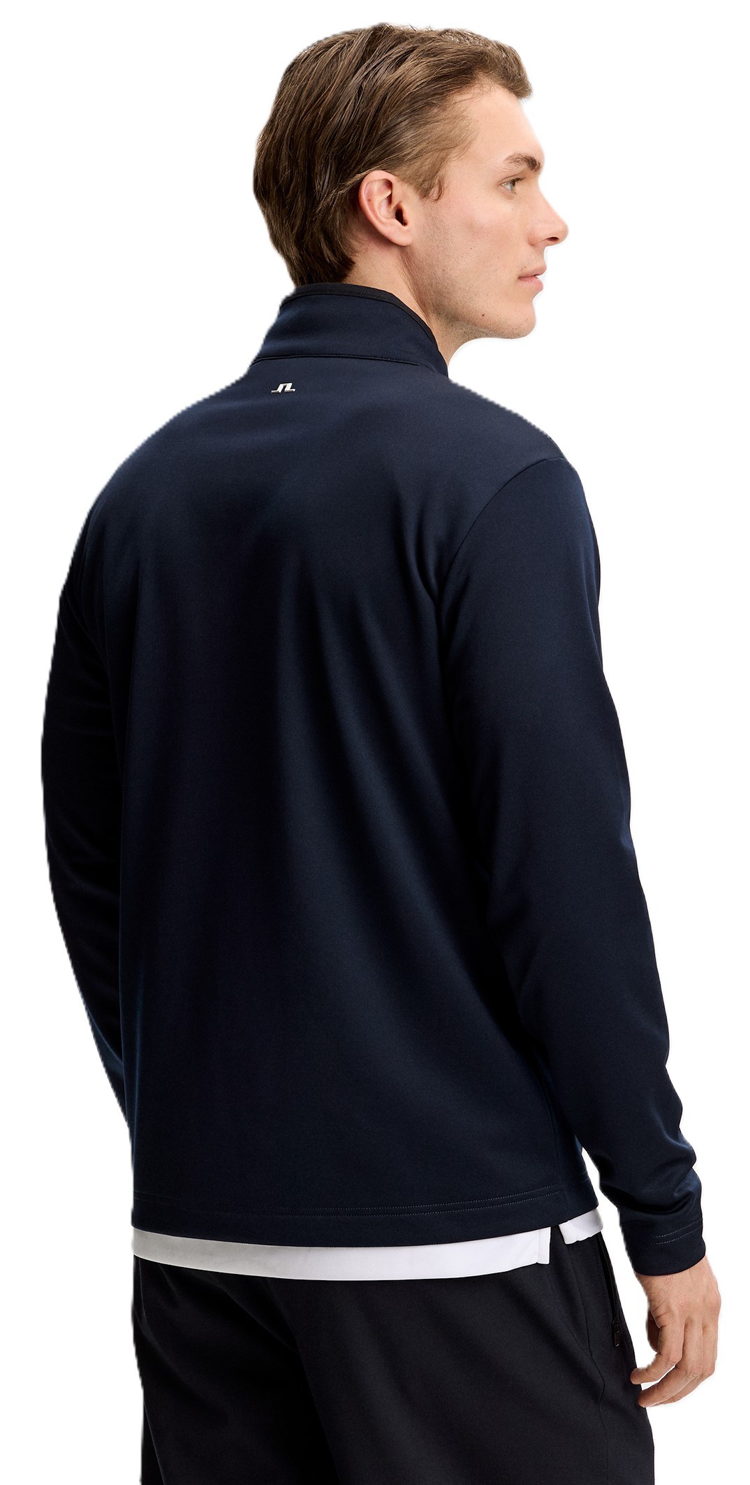 J.Lindeberg Clide Quarter Zip Mid Layer męska bluza, JL Navy
