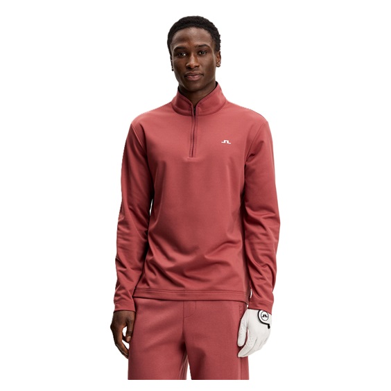 J.Lindeberg Clide Quarter Zip Mid Layer męska bluza, apple butter