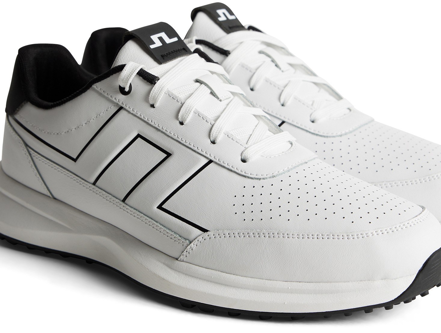 J.Lindeberg Bridge Golf Sneaker męskie buty golfowe, białe